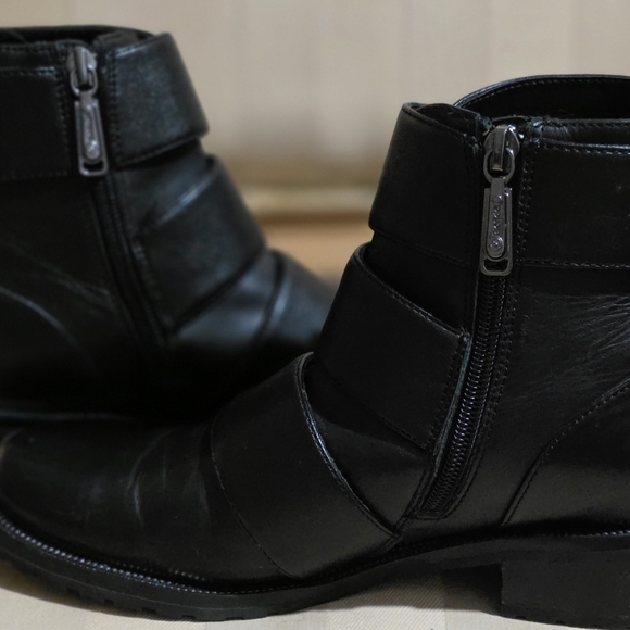 BLONDO WATERPROOF LADIES BLACK BOOTS SIZE 6.5 - Picture 6 of 7